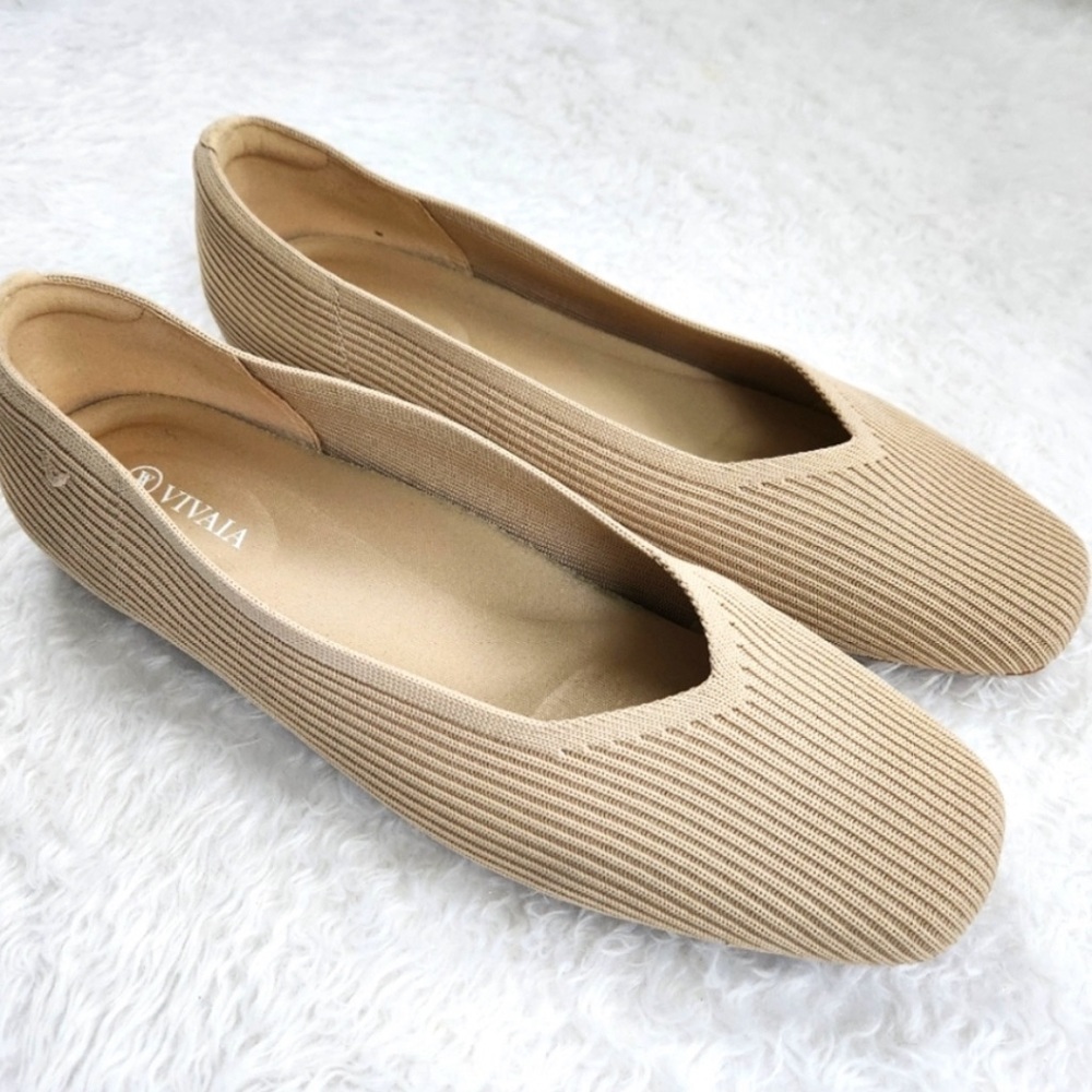 Vivaia Margot 2.0 Square-Toe Flat Size 11